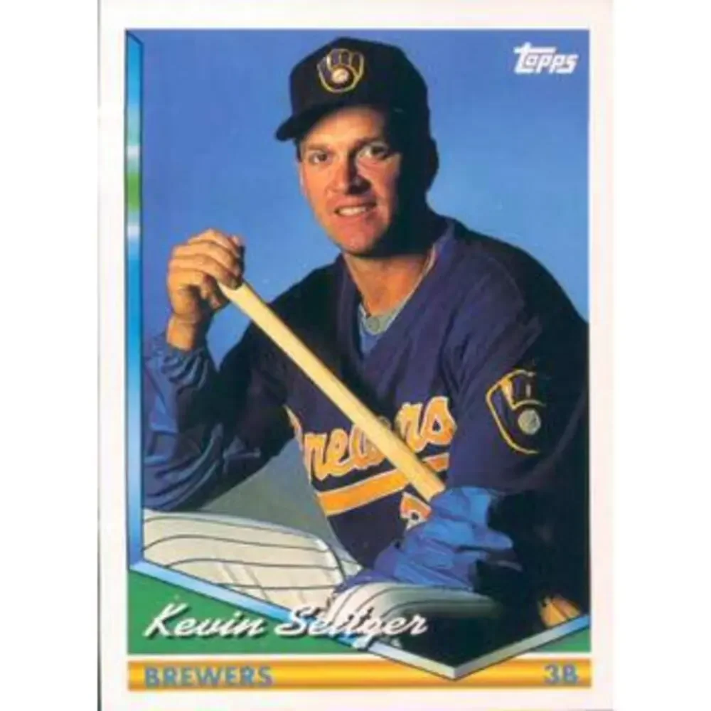 1994 Topps Kevin Seitzer # 411 Milwaukee Brewers